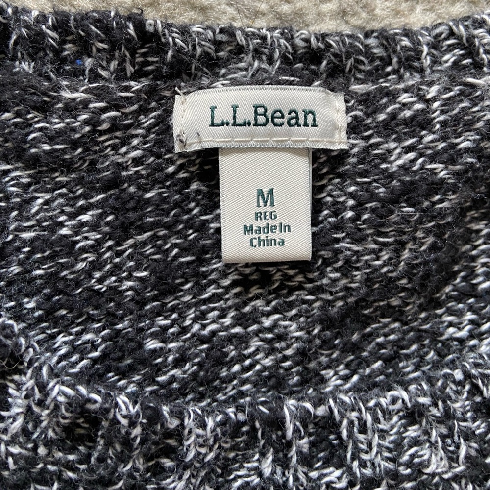 LL Bean Ragg Sweater - Picture 2 of 2